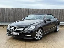 Black Used 2012 Mercedes E250 AMG Cabriolet | £6,990 (Fair price)