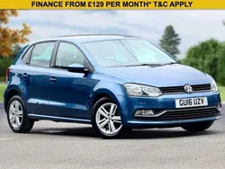 Blue Used 2016 VW Polo Match Hatchback | £6,850 (Good price)