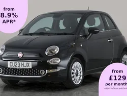 Black Used 2023 Fiat 500 S Hatchback | £10,244 (Fair price)