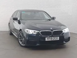 Black Used 2019 BMW 520 M Sport Sedan | £20,698 (Fair price)