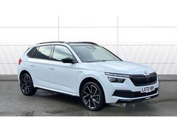 White Used 2022 Skoda Kamiq Monte Carlo SUV | £20,000 (Fair price)