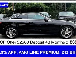 Black Used 2020 Mercedes E300 AMG Line Premium Coupe | £26,990 (Super price)