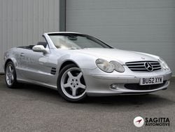 Silver Used 2002 Mercedes SL500 Cabriolet | £6,495 (Fair price)