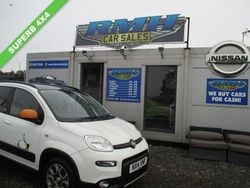 White Used 2014 Fiat Panda 4x4 S Hatchback | £6,295 (Fair price)