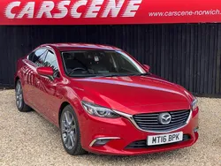Red Used 2016 Mazda 6 Inclusive Sedan | £8,799 (Fair price)