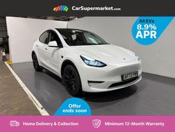 White Used 2022 Tesla Model Y Long Range AWD SUV | £27,797 (Fair price)