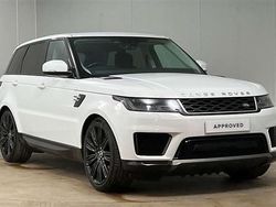 White Used 2021 Land Rover Range Rover Sport HSE SUV | £33,600 (Fair price)