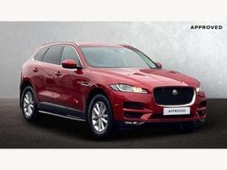 Red Used 2018 Jaguar F-Pace Prestige SUV | £19,050 (Fair price)