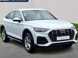White Used 2022 Audi Q5 Sportback Sport SUV | £26,699