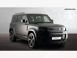 Santorini black Used 2025 Land Rover Defender HSE Dynamic SUV | £82,990 (Expensive)