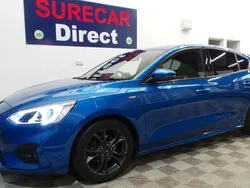 Blue Used 2019 Ford Focus ST-Line Hatchback | £9,695 (Fair price)