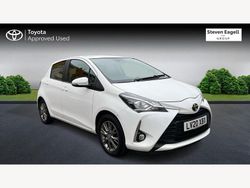 White Used 2020 Toyota Yaris Hatchback | £10,178 (Fair price)