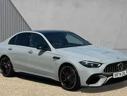 Grey Used 2024 Mercedes C63S AMG Premium Plus Sedan | £75,041