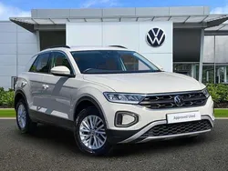 Grey Used 2022 VW T-Roc Life SUV | £21,491 (Fair price)