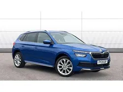 Blue Used 2021 Skoda Kamiq SE L SUV | £16,659 (Fair price)