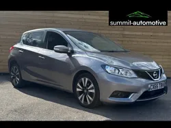 Grey Used 2015 Nissan Pulsar N-TEC Hatchback | £4,490 (Fair price)