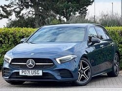 Blue Used 2021 Mercedes A180 AMG line Hatchback | £21,995 (Expensive)