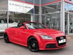 Misano red Used 2013 Audi TT Black Edition Cabriolet | £7,999 (A bit pricey)