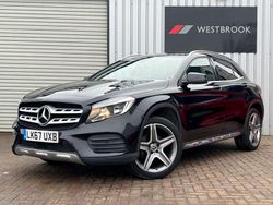 Black Used 2017 Mercedes GLA200 AMG line SUV | £9,390 (Fair price)