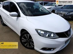 White Used 2014 Nissan Pulsar N-TEC Hatchback | £3,790 (Fair price)