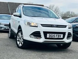 White Used 2015 Ford Kuga Titanium SUV | £5,795 (Good price)