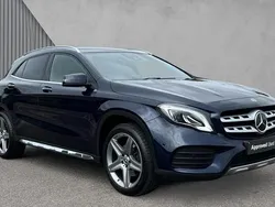 Cavansite blue metallic Used 2018 Mercedes GLA250 AMG Line Premium Plus SUV | £17,590 (A bit pricey)