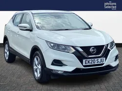 White Used 2020 Nissan Qashqai Acenta Premium SUV | £12,495 (Good price)