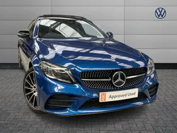 Blue Used 2022 Mercedes C300 AMG line Coupe | £29,977 (A bit pricey)