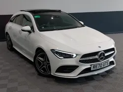 White Used 2020 Mercedes CLA180 AMG Line Premium Plus Sedan | £25,998 (A bit pricey)