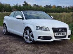 White Used 2008 Audi A3 Cabriolet S-Line Cabriolet | £3,299 (Fair price)