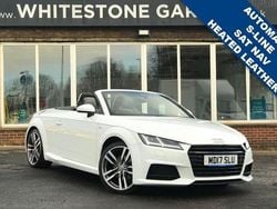 White Used 2017 Audi TT Roadster S-Line Cabriolet | £15,500 (Good price)