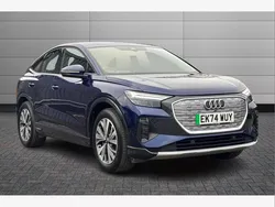 Blue Used 2024 Audi Q4 Sportback e-tron Sport SUV | £36,350