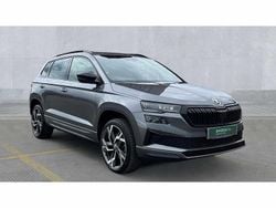 Graphite grey Used 2024 Skoda Karoq SportLine SUV | £25,819 (Fair price)
