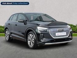 Black New 2025 Audi Q4 e-tron Sport SUV | £34,509