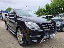 Black Used 2014 Mercedes ML250 AMG SUV | £8,350 (Fair price)