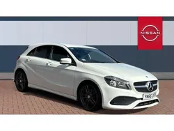 White Used 2016 Mercedes A200 AMG line Hatchback | £12,324 (Fair price)