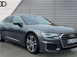 Grey Used 2023 Audi A6 S-Line Sedan | £30,313 (Fair price)
