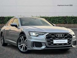 Silver Used 2024 Audi A6 S-Line Sedan | £38,495