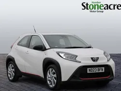 White Used 2023 Toyota Aygo PURE Hatchback | £15,995 (A bit pricey)
