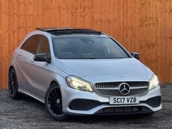 Silver Used 2017 Mercedes A200 AMG Line Premium Plus Hatchback | £8,990 (Good price)