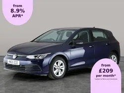 Blue Used 2021 VW Golf VIII Life Hatchback | £15,091 (Good price)