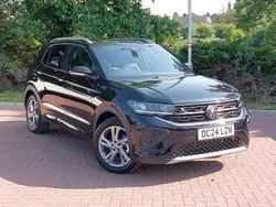 Black New 2024 VW T-Cross R-line SUV | £26,498 (Good price)