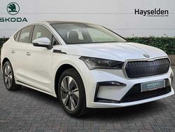 Moon white metallic Used 2024 Skoda Enyaq iV SUV | £29,999 (A bit pricey)