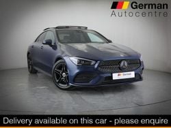 Blue Used 2022 Mercedes CLA180 AMG Line Premium Plus Sedan | £26,750 (Fair price)