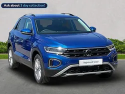 Blue Used 2025 VW T-Roc Match SUV | £24,721