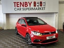 Red Used 2016 VW Polo GTI Hatchback | £10,295 (Fair price)
