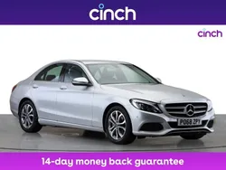 Silver Used 2018 Mercedes C220 Sedan | £15,469 (Good price)