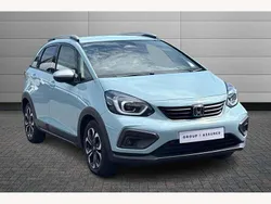Surf blue Used 2021 Honda Jazz Hybrid Hatchback | £18,490 (Fair price)