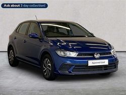 Blue Used 2024 VW Polo Life Hatchback | £19,366 (Fair price)