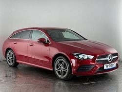 Red Used 2021 Mercedes CLA250e AMG Line Premium Sedan | £22,150 (Good price)